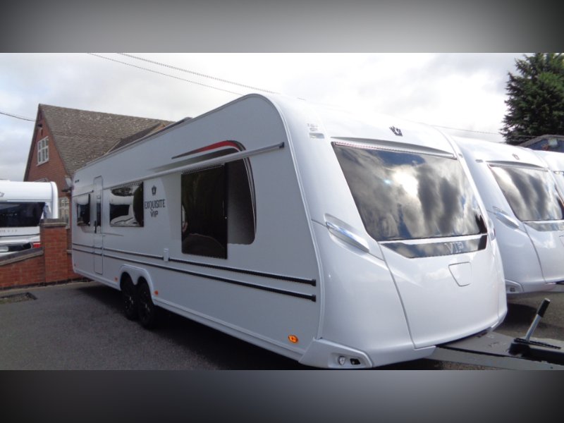 LMC 695 Vip Exquisit 5 BERTHFIXED TRANSVERSE ISLAND BED CARAVAN for sale in Coalville